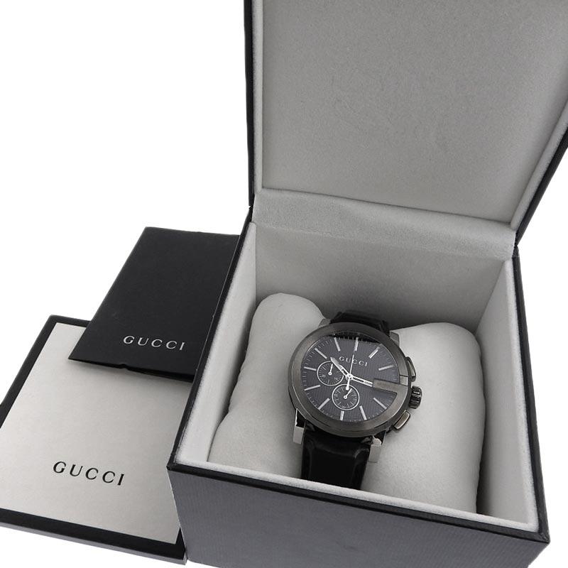 G-Timeless グッチ GUCCI 時計 Gタイムレス クロノグラフ メンズ
