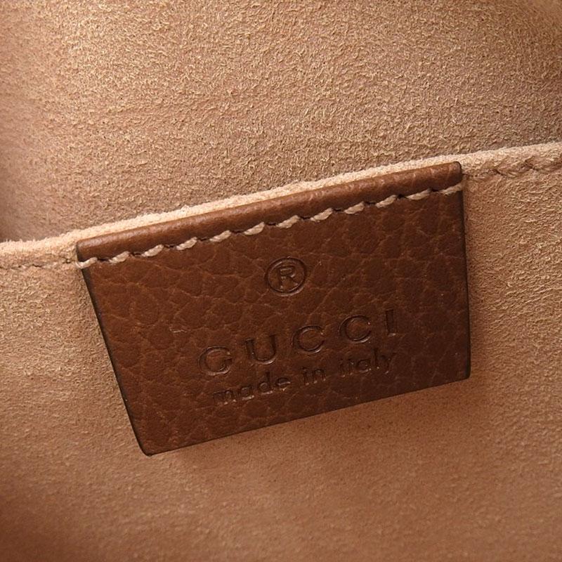 グッチ GUCCI オフィディア ショルダーバッグ ミニバッグ GGジャカードデニム ブルー ブラウン 517350 美品 新入荷 GU0336 GUCCI（グッチ） オフィディア ショルダーバッグ ミニバッグ GGジャ