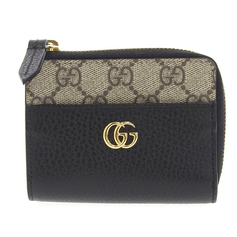 グッチ　コンパクトウォレット　財布GGマーモント 2348 GG グッチ GUCCI GGマーモント ミニウォレット コンパクト財布 PVC