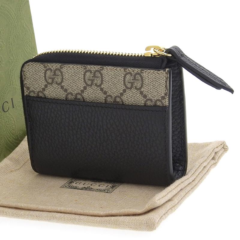 GG グッチ GUCCI GGマーモント ミニウォレット コンパクト財布 PVC