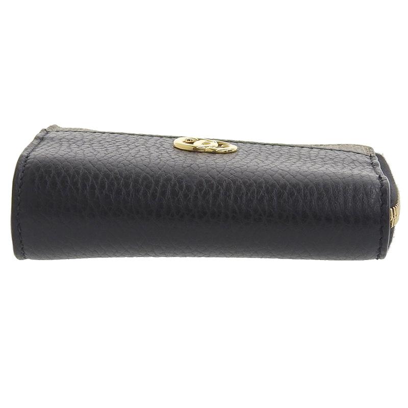 GG グッチ GUCCI GGマーモント ミニウォレット コンパクト財布 PVC