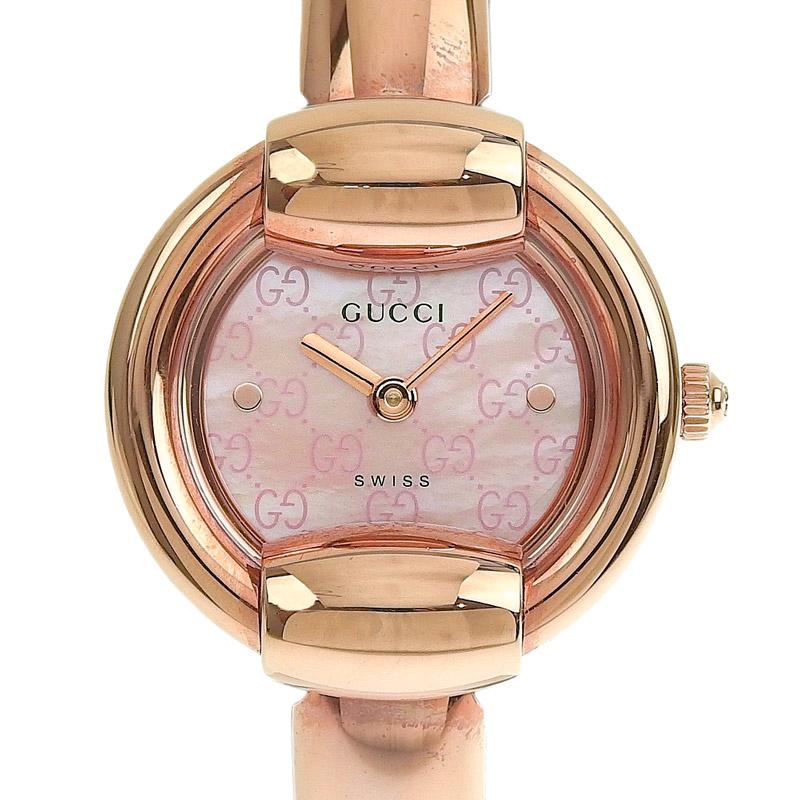 グッチ GUCCI レディース ヴィンテージ 腕時計 クォーツ シェル文字盤 楽天市場】【ウォッチ】 GUCCI グッチ ホースビット 3Pダイヤ
