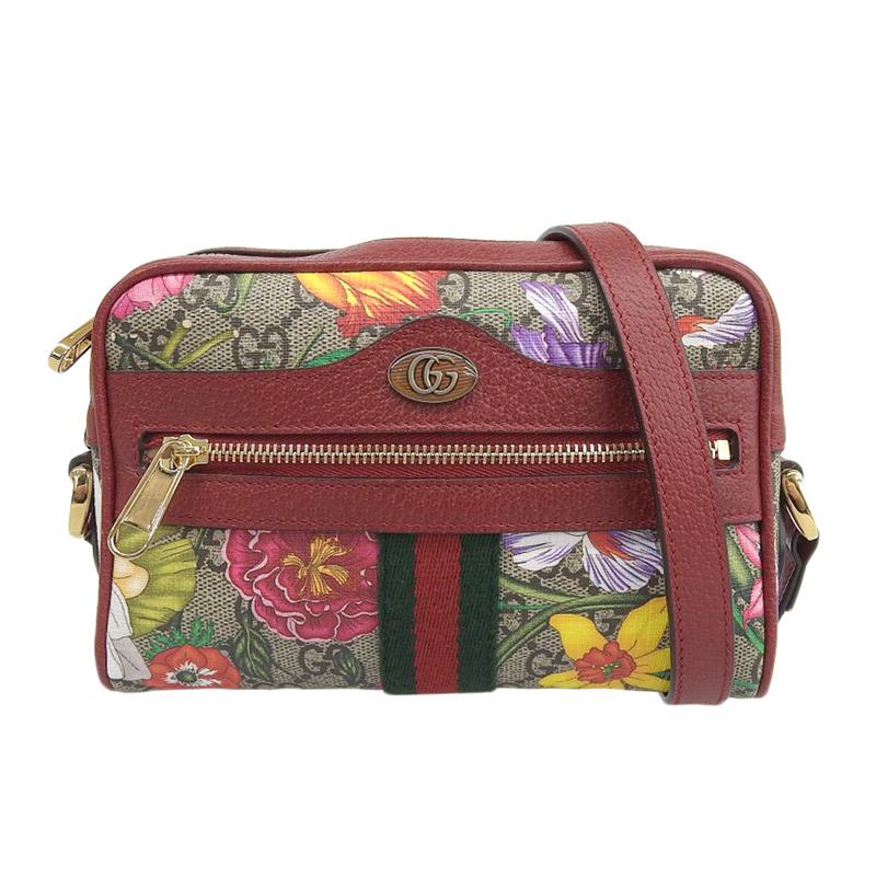 Ophidia グッチ GUCCI オフィディア GGフローラ ショルダーバッグ ミニ 