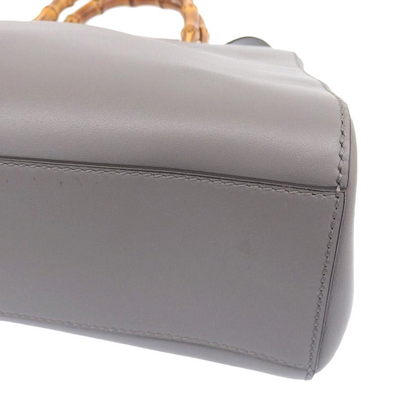 GUCCI ニムフェア ハンドバッグ(グレー)