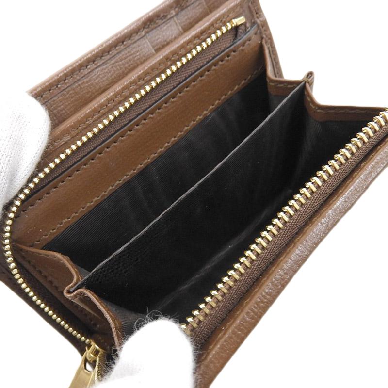 GUCCI（グッチ） GUCCI GGスプリーム ホースビット 二つ折り財布