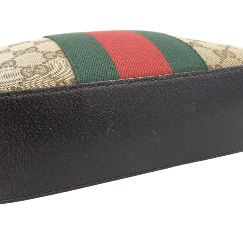 グッチ GUCCI ショルダーバッグ 斜め掛けショルダー GGキャンバス/レザー ベージュ/ブラウン BEE 蜂 412008 中古 新入荷 GU0551 GUCCI（グッチ） ショルダーバッグ 斜め掛けショルダー GGキャンバス