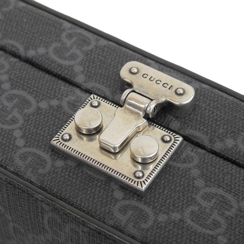 GUCCI グッチ GGスプリーム カットアウト インターロッキングG  