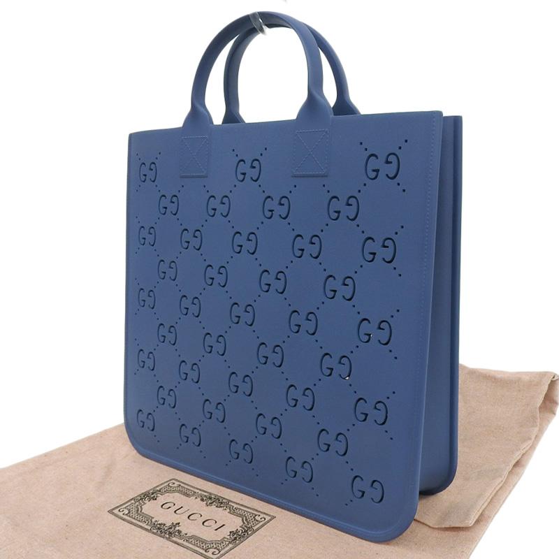 GUCCI（グッチ） チルドレンズ GG トートバッグ ラバー パンチングロゴ