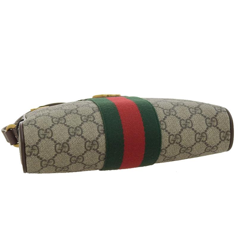 グッチ GUCCI オフィデア スモールメッセンジャーバッグ ショルダーバッグ GGスプリーム ベージュ/ブラウン 547926 中古 新入荷 GU0636 GUCCI（グッチ） オフィデア スモールメッセンジャーバッグ ショルダー