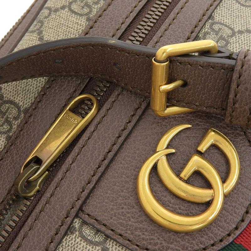 グッチ GUCCI オフィデア スモールメッセンジャーバッグ ショルダーバッグ GGスプリーム ベージュ/ブラウン 547926 中古 新入荷 GU0636 GUCCI - グッチ GUCCI オフィデア スモールメッセンジャーバッグ