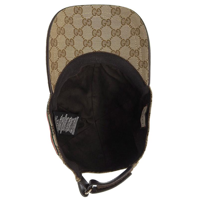 GGキャンバス グッチ GUCCI ベースボールキャップ ウェブストライプ付