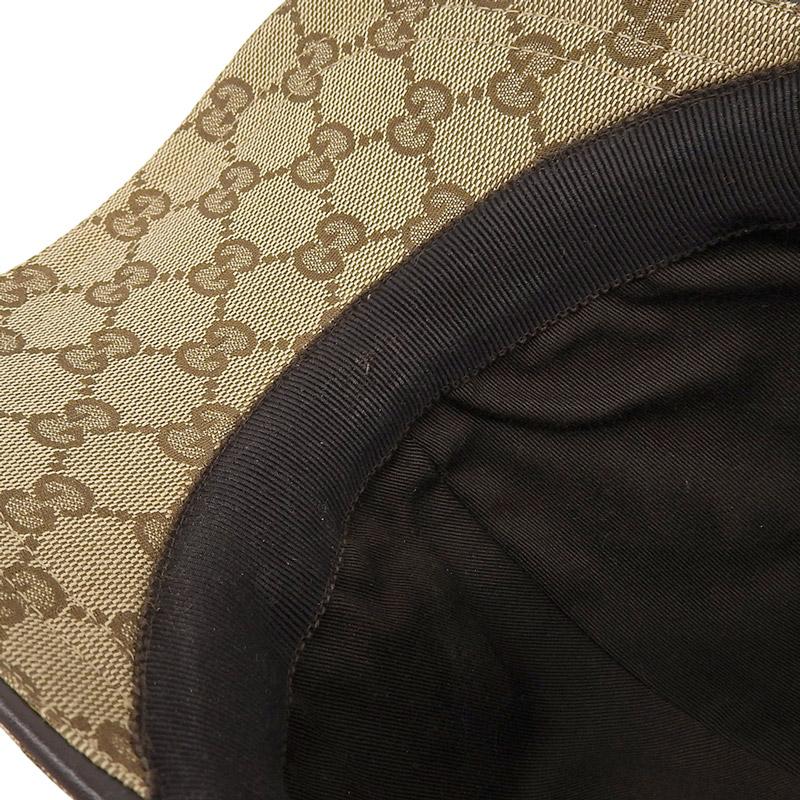 GGキャンバス グッチ GUCCI ベースボールキャップ ウェブストライプ付