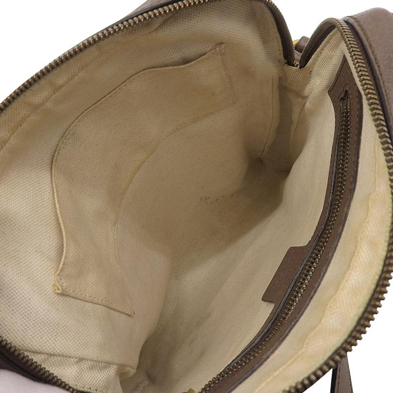 グッチ GUCCI オフィディア スモール ショルダーバッグ GGスプリームキャンバス/レザー ベージュ/エボニー 547926 中古 新入荷 GU0662 GUCCI（グッチ） オフィディア スモール ショルダーバッグ GG