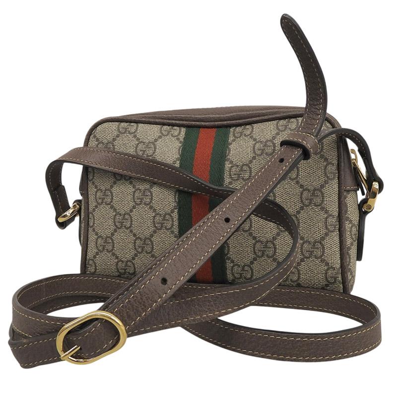 ウェビング グッチ GUCCI シェリーライン ショルダーバッグ 斜め掛け 