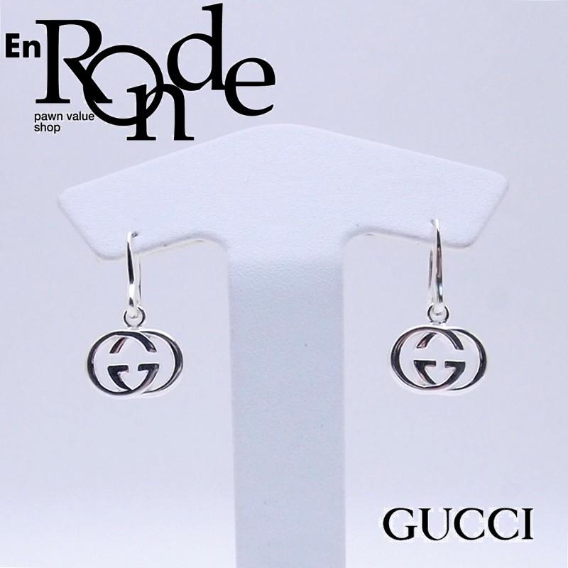 グッチ Gucci ピアスイヤリング インターロッキング Sv925 シルバー色 中古 新入荷 おすすめ Gu0237 新着 Gucci Accessory ブランドrebornのロンド 通販 Yahoo ショッピング