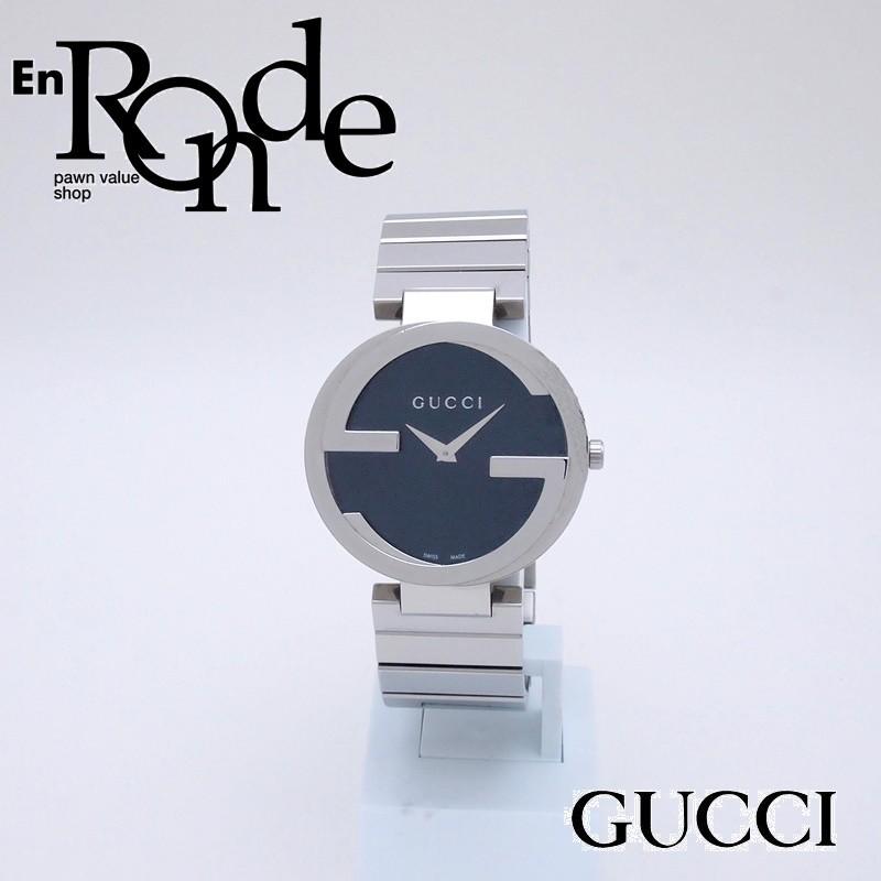 グッチ Gucci メンズ腕時計 インターロッキング Ya Ss ブラック文字盤 中古 新入荷 おすすめ Gu0248 新着 Gucci Watch Ya ブランドrebornのロンド 通販 Yahoo ショッピング
