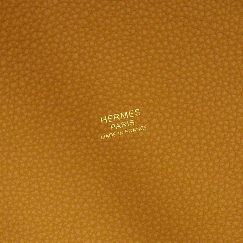 エルメス Hermes ピコタンロックmm ハンドバッグ トゴ マスタード系 黄土色 キャメル系 ゴールド金具 Y刻印 年 美品 新入荷 He0484 He0484 ブランドショップロンド 通販 Yahoo ショッピング