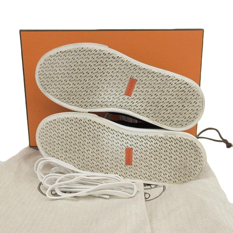 HERMES（エルメス） デイ スニーカー 靴 ケリーバックル レザー