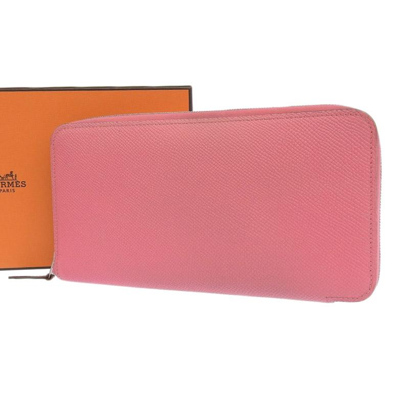 Azap エルメス HERMES アザップロングシルクイン ラウンドファスナー長 