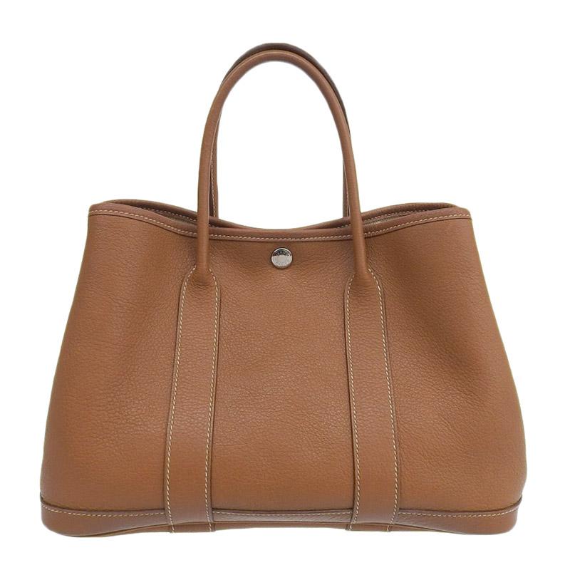 HERMES 美品 ガーデンパーティ TPM ネゴンダ トートバッグ □L刻印 ガーデンパーティー エルメス HERMES ガーデンパーティTPM トート