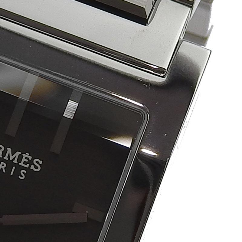 エルメス タンデム TA1.710 クオーツ ブラック メンズ ブランド 稼働 HERMES] Hermes Tandem Watch TA1.710 Quartz – NISHIKINO VINTAGE KYOTO