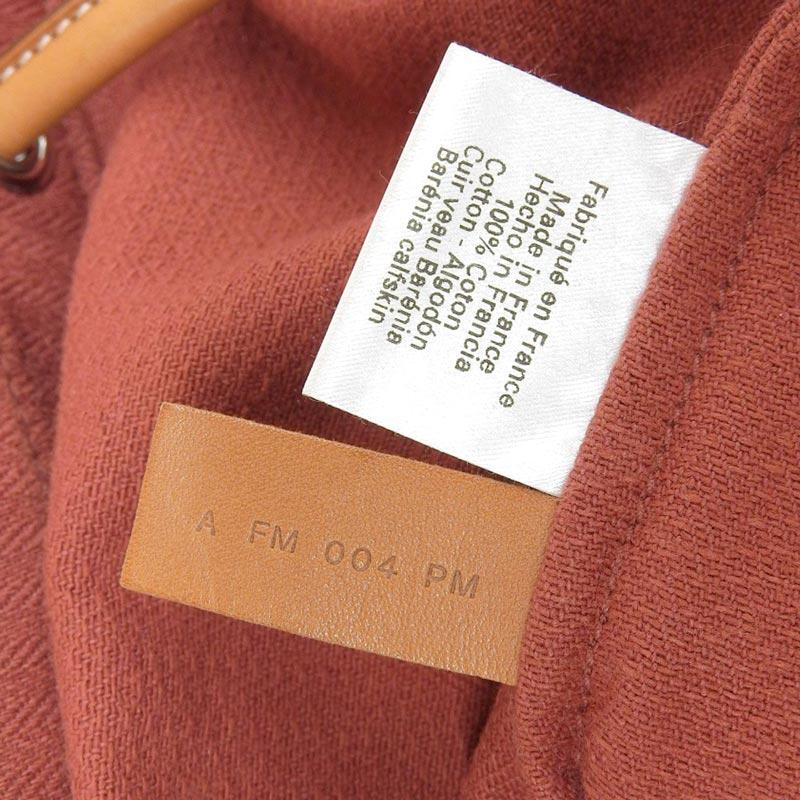 エルメス HERMES サックアリーヌ ショルダーバッグ トワルシェブロン/スイフト レッド系 A刻印 2017年 中古 新入荷 HE0922 HERMES（エルメス） サックアリーヌ ショルダーバッグ トワル