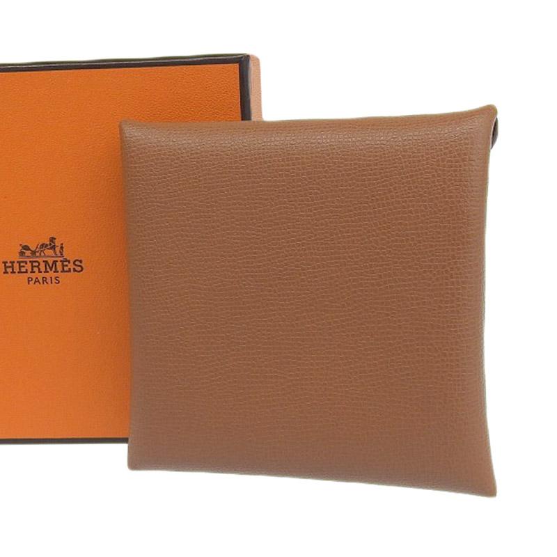 エルメス HERMES バスティア ケース エプソン ゴールド C刻印 2018年 中古 新入荷 HE0933 HERMES（エルメス） バスティア コインケース エプソン ゴールド C刻印