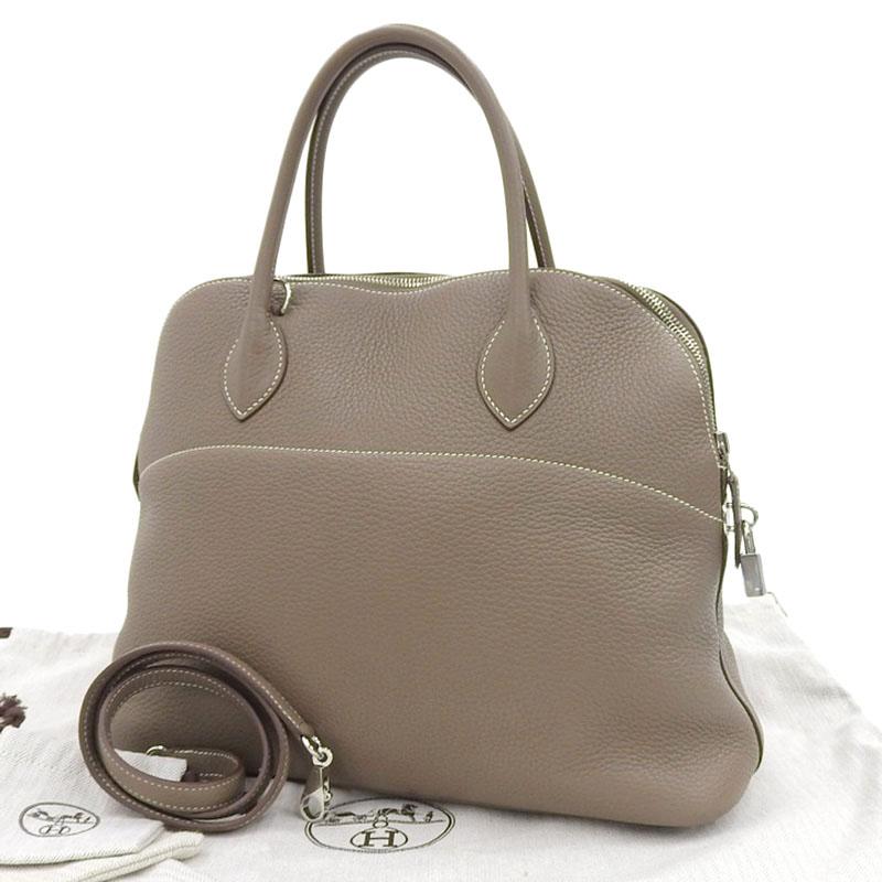 HERMES ボリード 35 レザン トリヨンクレマンス ショルダーバッグ ボリード エルメス HERMES ボリード35 2WAYバッグ ハンドバッグ