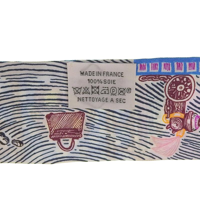 HERMES エルメス ツイリー スカーフ シルク マルチカラー 中古 新入荷