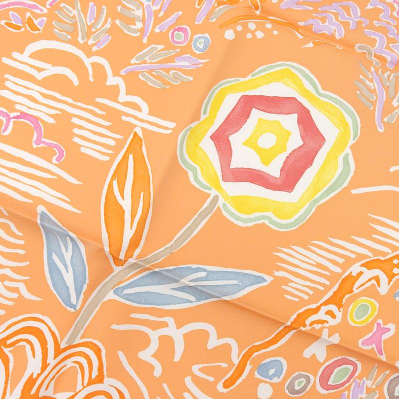 HERMES（エルメス） カレ90 ISOLA DI PRIMAVERA 「春の島」 スカーフ