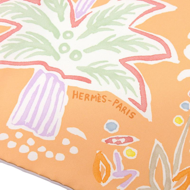 HERMES（エルメス） カレ90 ISOLA DI PRIMAVERA 「春の島」 スカーフ