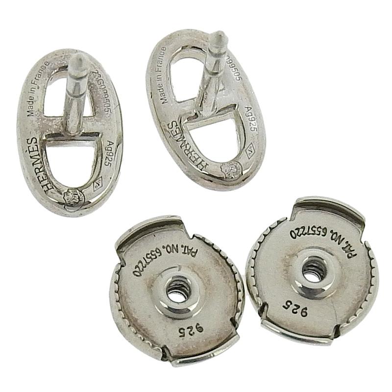 シェーヌ・ダンクル エルメス HERMES シェーヌダンクルTPM ピアス SV