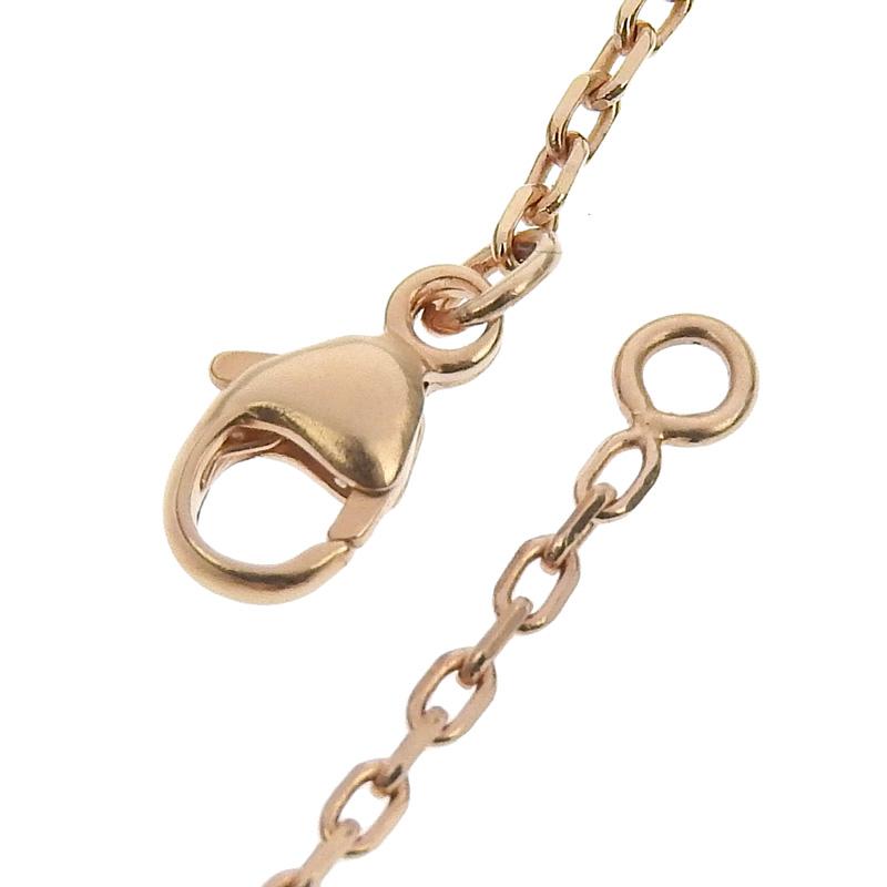 HERMES エルメス ポップアッシュ ネックレス GP ベージュ/ピンク