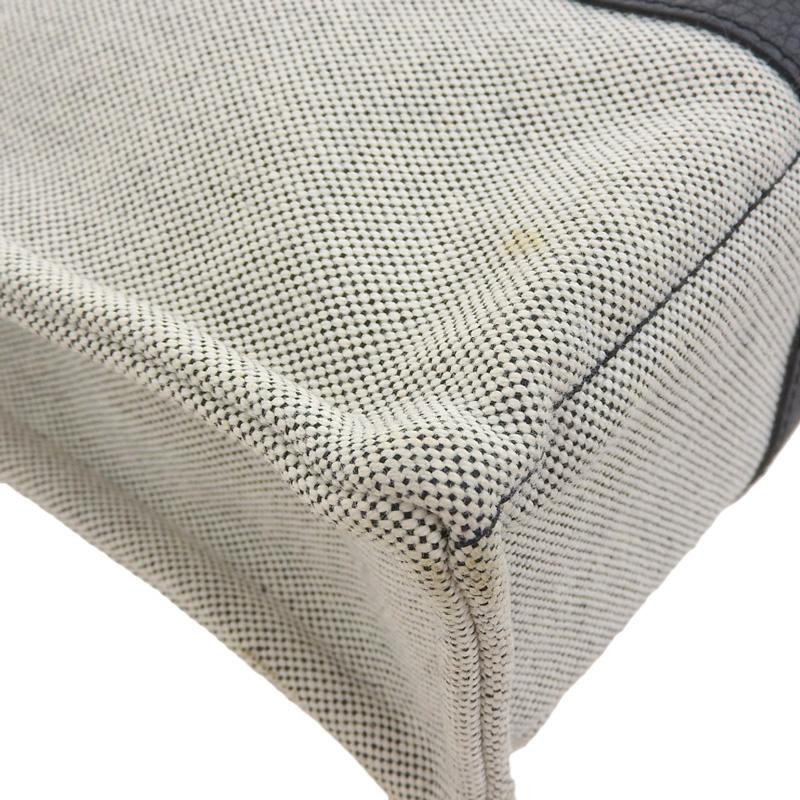 HERMES（エルメス） サックアーネ トートバッグ キャンバス/レザー グレー/ブラック 中古 新入荷 HE1066 : ブランドショップ ...