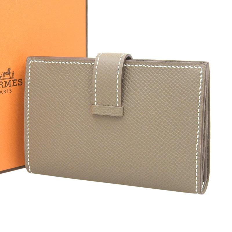Bearn エルメス HERMES ベアンミニ カードケース 名刺入れ ヴォー