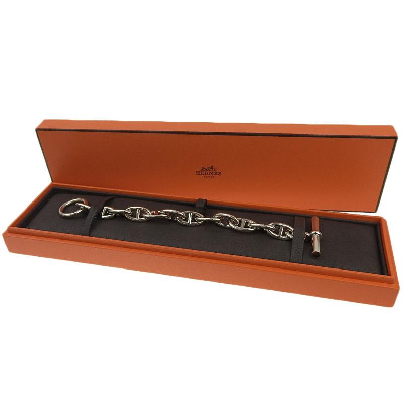 エルメス HERMES シェーヌダンクルブレスGM ブレスレット SV925 中古 新入荷 HE1173 シェーヌ・ダンクル エルメス HERMES シェーヌダンクルGM ブレスレット