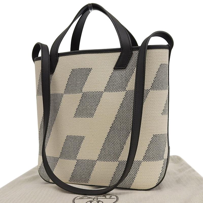 HERMES（エルメス） アンビエ27PM 2WAY トートバッグ トワルアッシュ