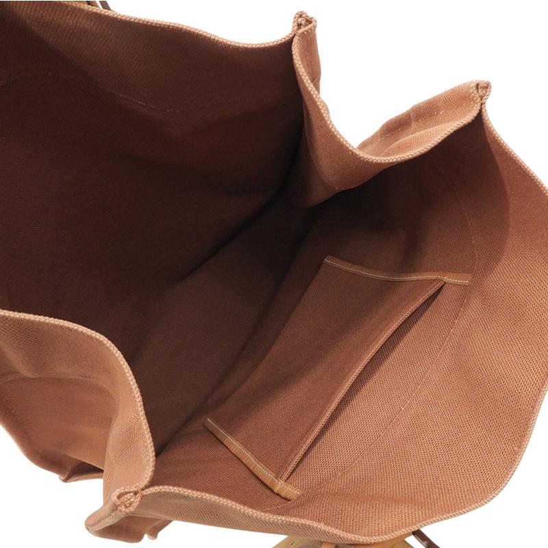 エルメス HERMES エトリヴィエール トートバッグ トワルゴエラン/ヴァッシュハンター ブラウン □O刻印 2011年 中古 新入荷 HE1191 HERMES（エルメス） エトリヴィエール トートバッグ トワルゴエラン