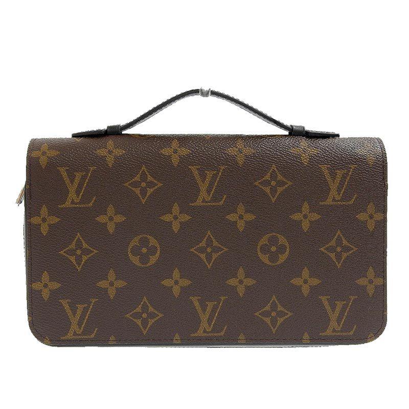 ルイヴィトン LOUIS VUITTON モノグラム・マカサー ジッピーXL 