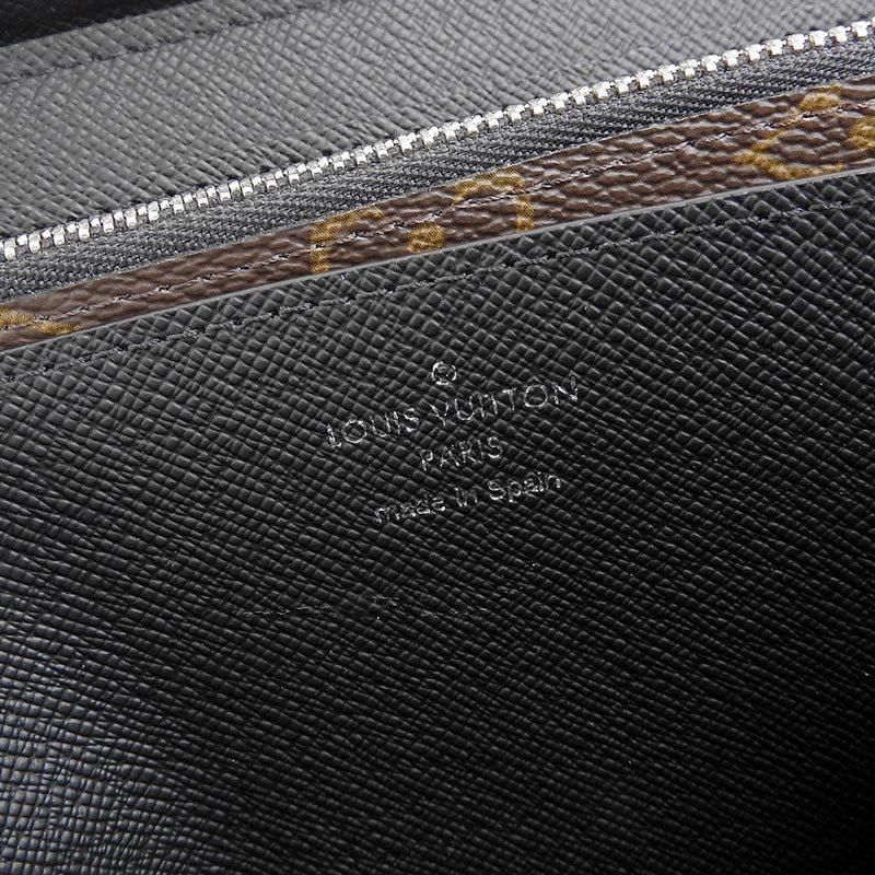 ルイヴィトン LOUIS VUITTON モノグラム・マカサー ジッピーXL