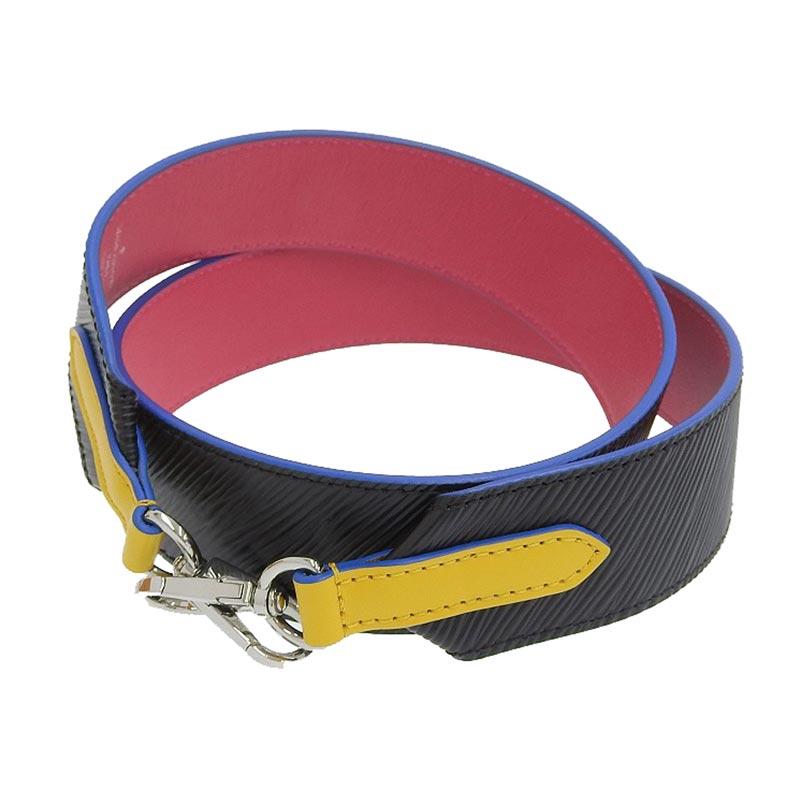 LOUIS VUITTON - ルイヴィトン LOUIS VUITTON J02297  エピ ショルダーストラップ エピレザー ブラック ルイヴィトン LOUIS VUITTON J02297 エピ ショルダーストラップ