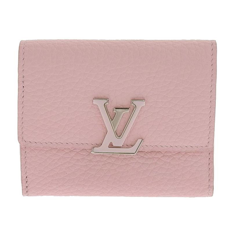 ルイヴィトン LOUIS VUITTON ポルトフォイユ・カプシーヌXS 三つ折り財布 トリヨン レザー ピンク 日本限定 M69808 中古 新入荷 LV1022 :LV1022:ブランドRebornのロンド - 通販 - Yahoo!ショッピング ルイヴィトン LOUIS VUITTON ポルトフォイユ・カプシーヌXS 三つ折り財布 トリヨン レザー ピンク 日本限定 M69808 中古 新入荷 LV1022 :LV1022:ブランドRebornのロンド - 通販 - Yahoo!ショッピング