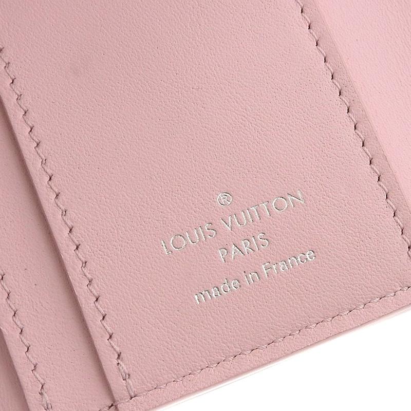ルイヴィトン ポルトフォイユ カプシーヌ XS コンパクト 三つ折り財布 ピンク LOUIS VUITTON（ルイ・ヴィトン） ポルトフォイユ・カプシーヌXS 三
