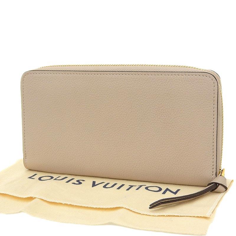 ロックミー ルイ ヴィトン LOUIS VUITTON ジッピー 長財布 レザー 