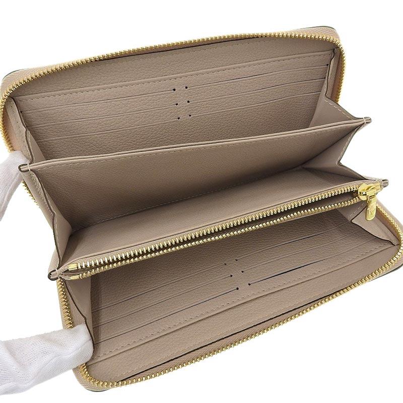 ロックミー ルイ ヴィトン LOUIS VUITTON ジッピー 長財布 レザー 