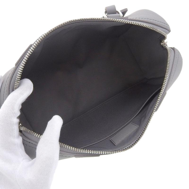 LOUIS VUITTON(ルイヴィトン) ショルダーバッグ LVアエログラム美品  シティキーポル M59328 グレー レザー、牛革 800000110535000-19_d34c87c7-