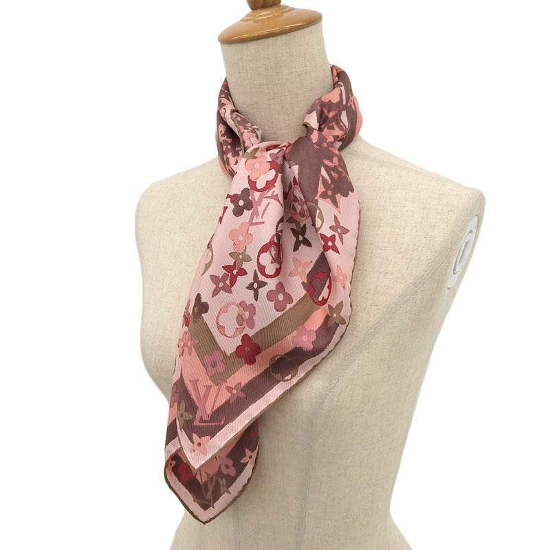 m*m様 ルイ・ヴィトン シルク タイ　スカーフ ヴィトン MP2825 バンドー SINCE1854 FF0262 スカーフ シルク