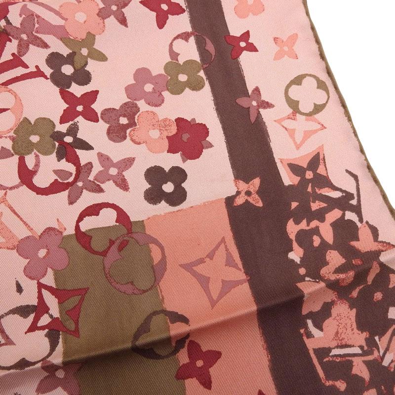 m*m様 ルイ・ヴィトン シルク タイ　スカーフ ヴィトン MP2825 バンドー SINCE1854 FF0262 スカーフ シルク