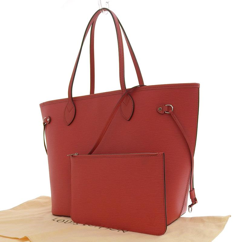 【最終】裏返し/ポーチなし】Louis Vuitton/ネヴァーフルMM/エピ ネヴァーフル ルイヴィトン LOUIS VUITTON エピ ネヴァーフルMM トート