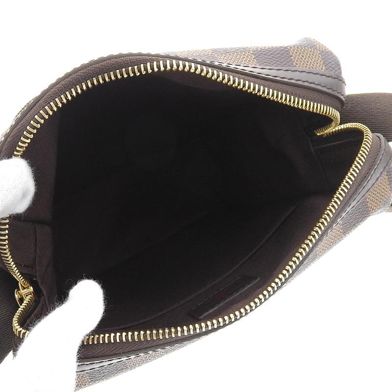 ヴィトン トロターボブール N41135 ショルダーバッグ ダミエ　エベヌ LOUIS VUITTON（ルイ・ヴィトン） ダミエ トロター・ボブール